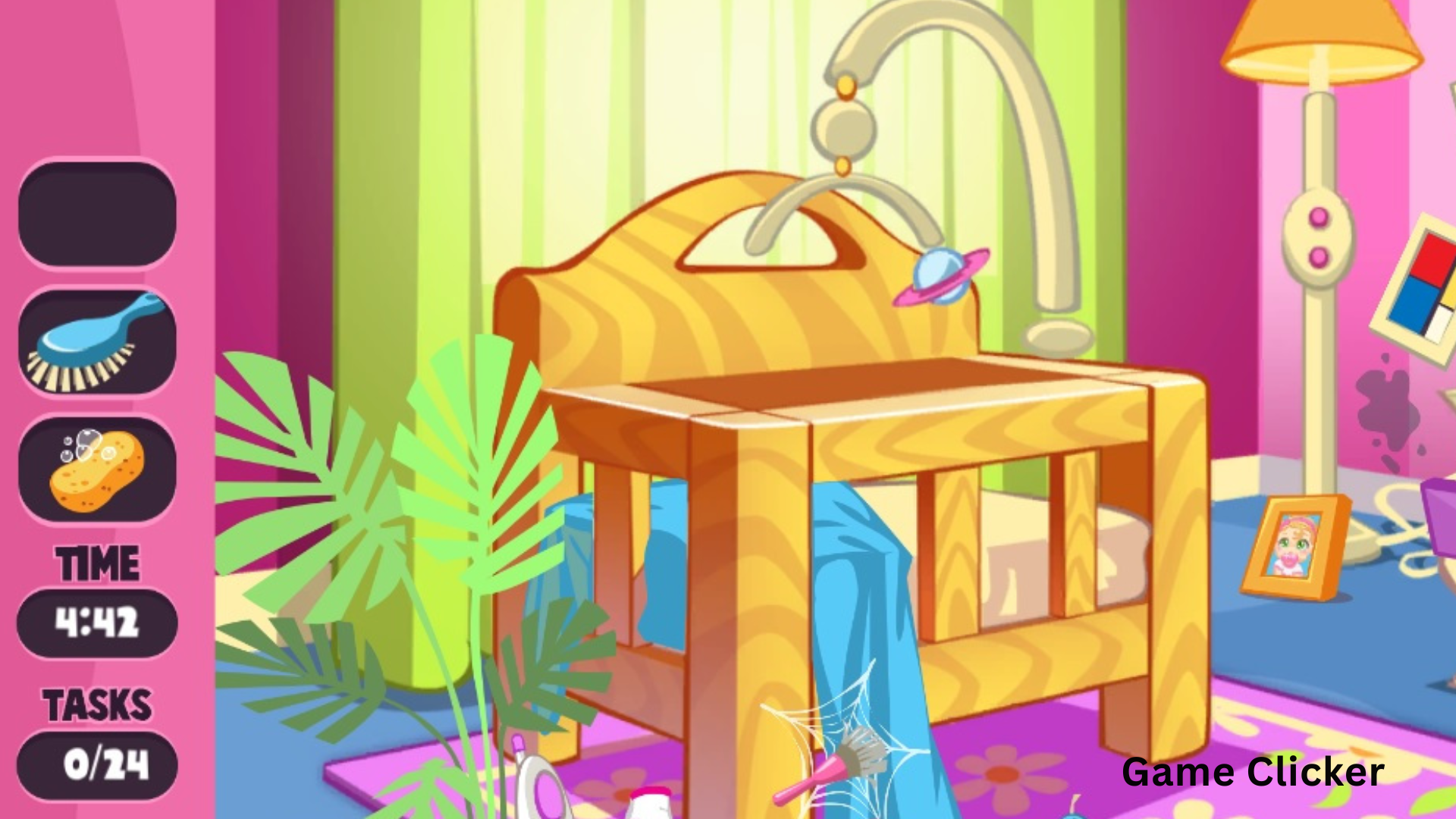 Baby Doll House Cleaning Game – Tidy Up, Decorate, and Make Your Dream Home Sparkle